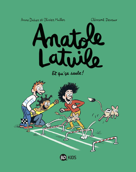 French children's book Anatole Latuile T13 Et qu'ça saute !