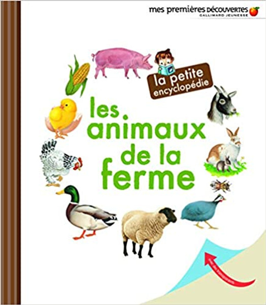French book  Les animaux de la ferme La petite encyclopedie