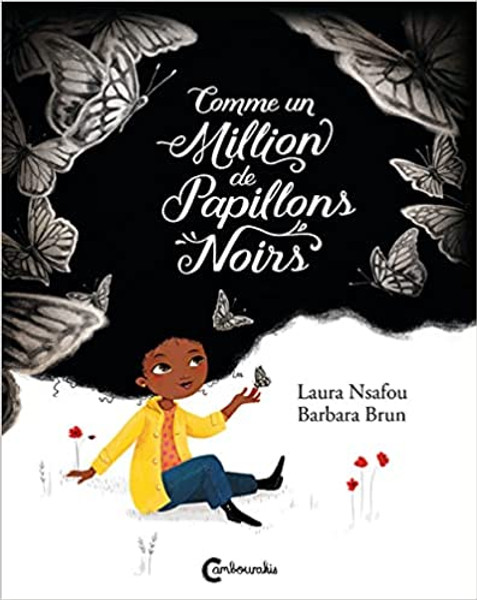 French children's book Comme un million de papillons noirs