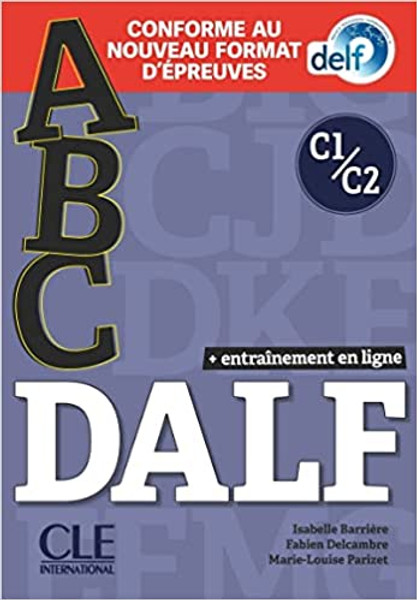 French textbook Abc Dalf C1C2 nouvelle edition