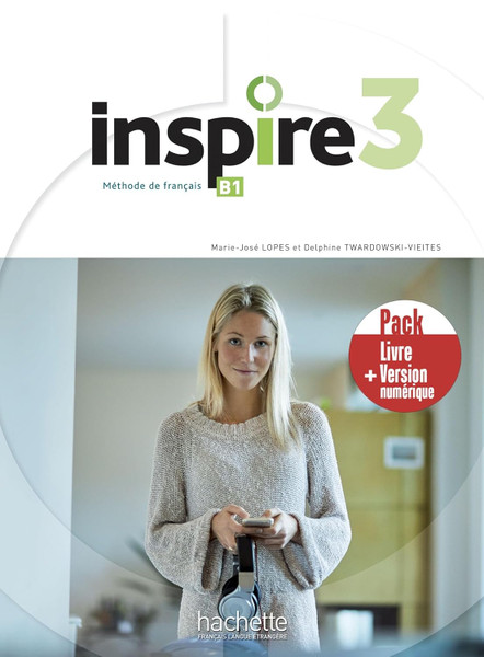 Inspire 3 - Pack Livre eleve + version numerique (B1)