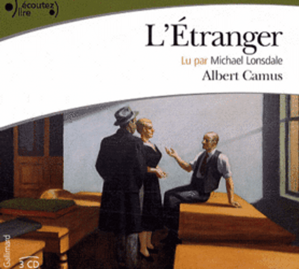 L'etranger - audiobook on 3 CD 