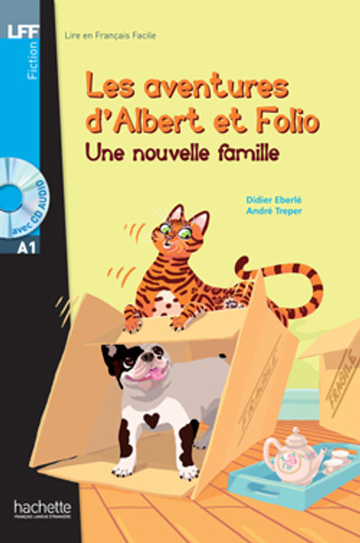 Les aventures d'Albert et Folio - une nouvelle famile (with CD audio ) - Young Easy reader A1