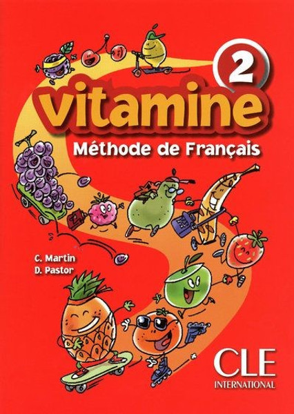 French textbook Vitamine 2. Methode de francais Eleve