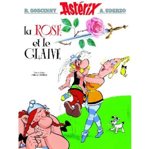 French comic book Asterix. La rose et le glaive