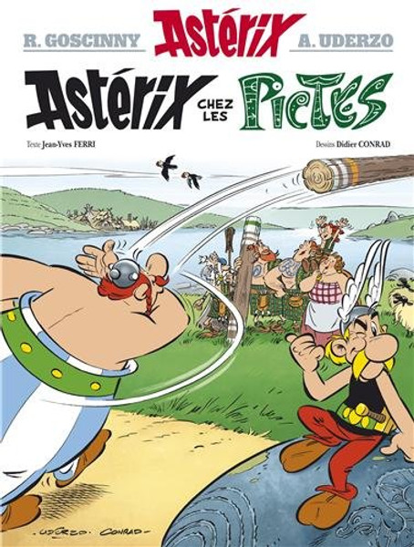French comic book Asterix chez les Pictes