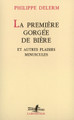 French book La premiere gorgee de biere