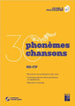 French book 30 Phonemes en 30 chansons + CD audio (GS-CP)