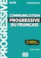 French textbook Communication progressive du francais -  Intermediaire avec 450 exercices (with CD) - 2e edition (Nouvelle couverture A2B1)