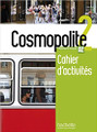 French textbook Cosmopolite Niveau 2  Cahier activites + CD audio  A2