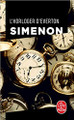 French book L'horloger d'Everton - Simenon