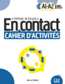 French textbook En Contact A1-A2 Cahier d'exercies