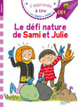 French children's book Le defi nature de Sami et Julie