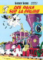 French comic book Lucky Luke T9 - Des rails sur la prairie