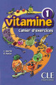 French textbook Vitamine 1. Cahier d'exercices with CD audio