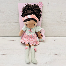 Muñeca Little Dutch Evi personalizada con nombre en la diadema