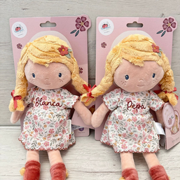 Muñeca blandita Little Dutch personalizada con nombre