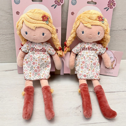 Muñeca blandita Little Dutch personalizada con nombre