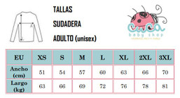 Tallas adultos