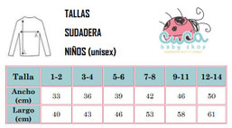 Sudadera niños