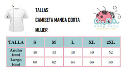 Manga corta mujer