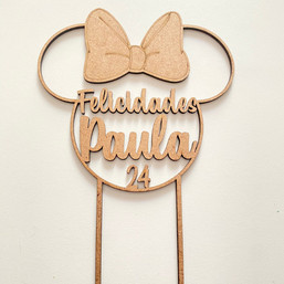 Topper Tarta Cabeza Minnie