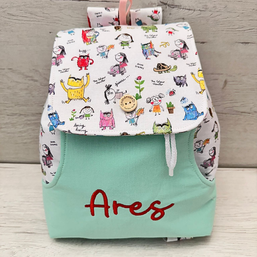 Mochila Infantil Personalizada – Diseña tu Combinación – Colección Aventuras