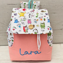 Mochila Infantil Personalizada – Diseña tu Combinación – Colección Aventuras