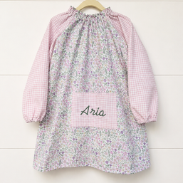 Bata Escolar Personalizada Elástico – Colección Aventuras - más estampados