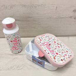 Pack Fiambrera y Botella Little Dutch Personalizado - más diseños