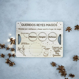 Bandeja abedul Reyes Magos