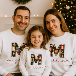 Pack Sudaderas Familiar Navidad - más colores