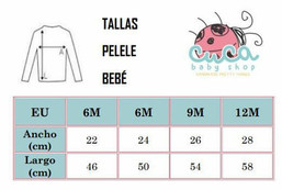 Tallas bebés