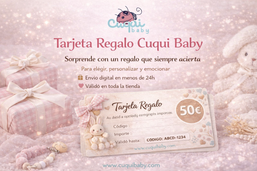 Tarjeta Regalo Cuqui Baby