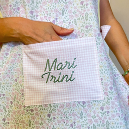Bata Maestra y Educadora Infantil Personalizada Sin Mangas – Talla Única