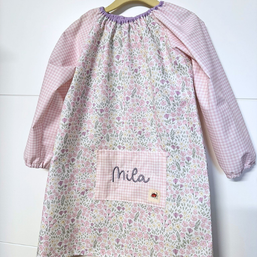 Bata Escolar Personalizada - modelo Aurora