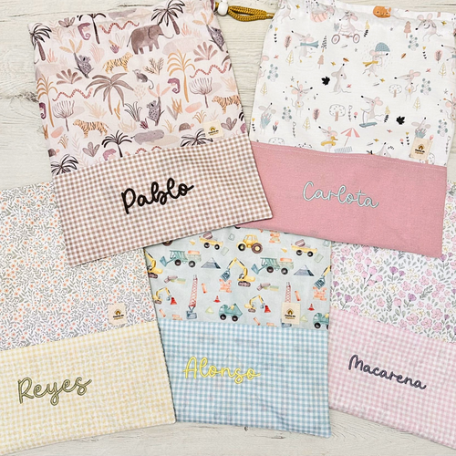 Bolsa multiusos Personalizada - Diseña tu Combinación – Colección Aventuras