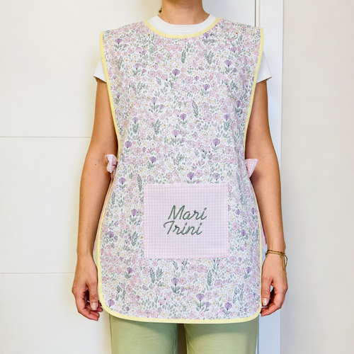 Bata Maestra y Educadora Infantil Personalizada Sin Mangas – Talla Única