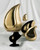 Brass Teardrop Urn