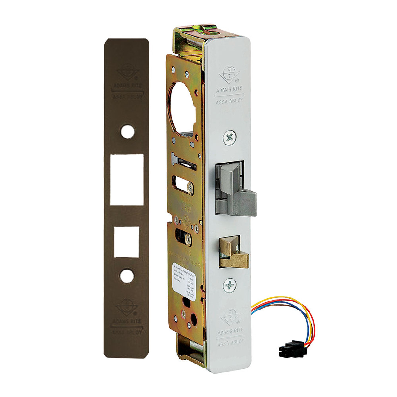 Adams Rite 4300-30-1RP FLAT/STD JAMB 1-1/8" Backset Aluminum Door Deadlatch 