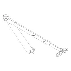 4410ME-3077L 689 LCN Door Closer Arms