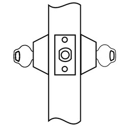 DL2212 605 Corbin Russwin Deadlock