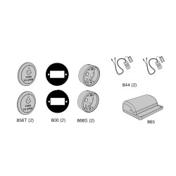 8310-3860TW LCN Activation Plates