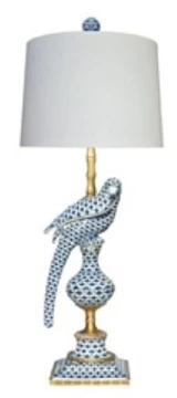 Porcelain Bird Lamp