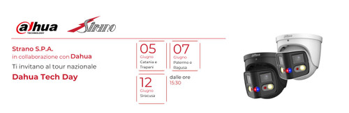Tour nazionale Dahua Tech Day