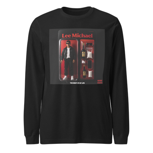 the night of my life (black long sleeve t shirt)