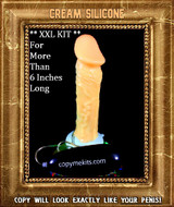 PATENTED..... COPYRIGHTED..... TRADEMARKED......
No other Penis Casting Kit Imitator can make this claim.
Copy Me! Kits are - #1 in Quality, #1 in Value, #1 in Feel & Durability.