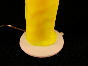 This is the color of the Silicone Rubber in this REFILL PACK. Style of Base - SUCTION CUP This is the color of the Silicone Rubber in this REFILL PACK. Style of Base - SUCTION CUP