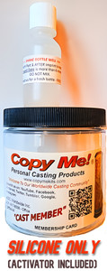 Silicone Refill for Original Size Copy Me Penis Casting Kit - 7oz. Jar with Activator Silicone Refill for Original Size Copy Me Penis Casting Kit - 7oz. Jar with Activator