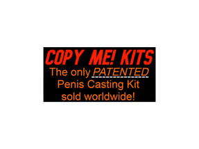 The only PATENTED PENIS CASTING KIT sold worldwide